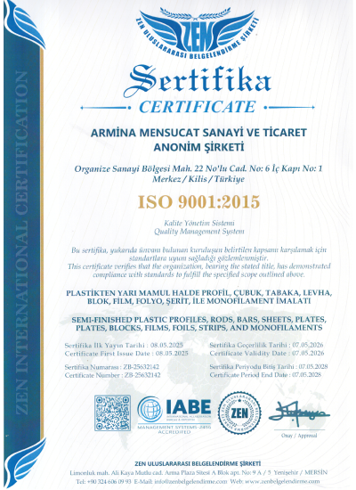 İSO 9001 2015